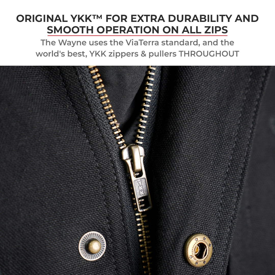 Viaterra Wayne – Urban Riding Jacket - Black