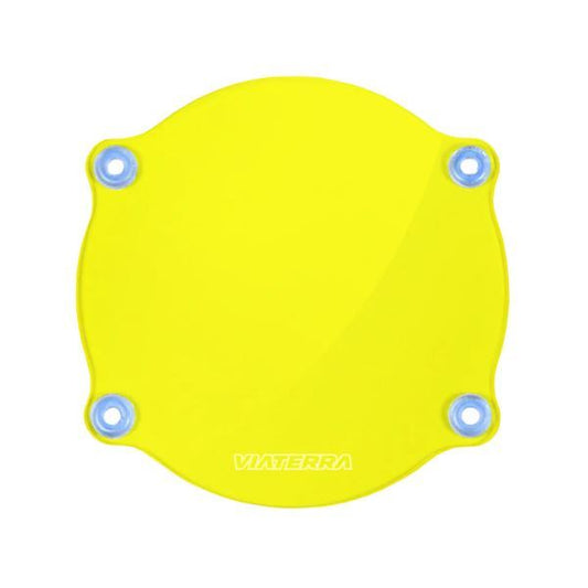 Viaterra Yellow Acrylic Headlight Guard Replacement Shield – Royal Enfield Himalayan (BS-6)
