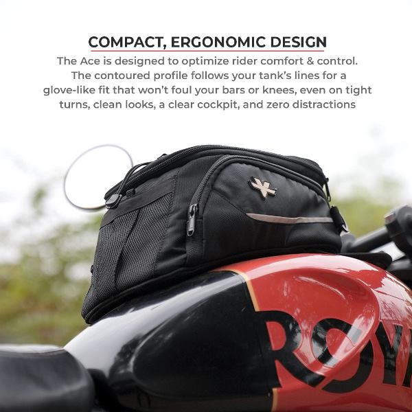 Viaterra Ace Magnetic Motorcycle Tank Bag