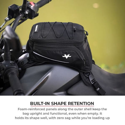 Viaterra Ace Universal Motorcycle Tank Bag (Strap Based)