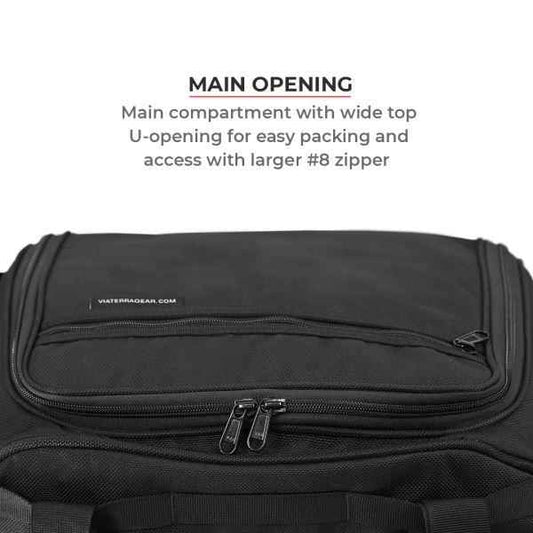 Viaterra Claw Mini Universal Motorcycle Tailbag (Black)