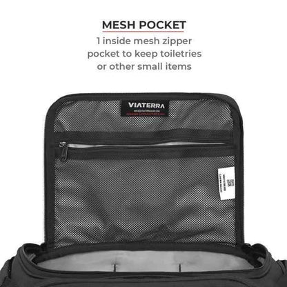 Viaterra Claw Mini Universal Motorcycle Tailbag (Black)