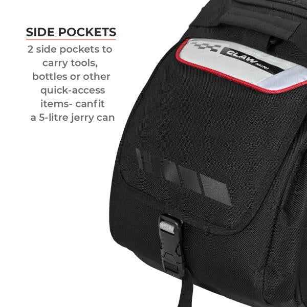 Viaterra Claw Mini Universal Motorcycle Tailbag (Black)