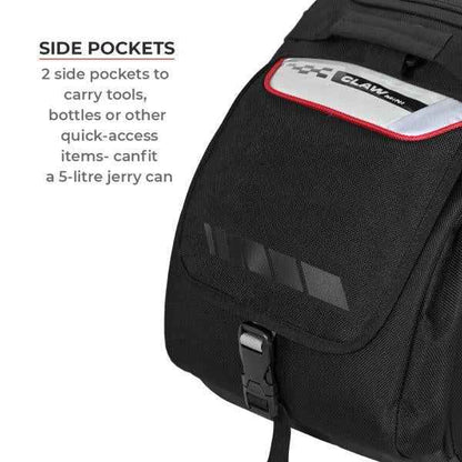 Viaterra Claw Mini Universal Motorcycle Tailbag (Black)