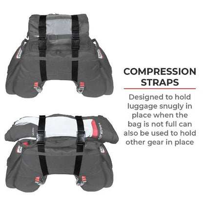 Viaterra Claw Universal Motorcycle Tailbag (Black)