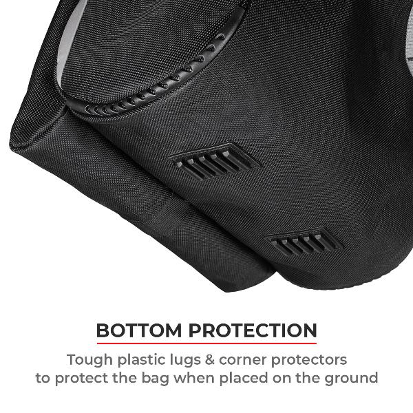 Viaterra Claw Universal Motorcycle Tailbag (Orange)