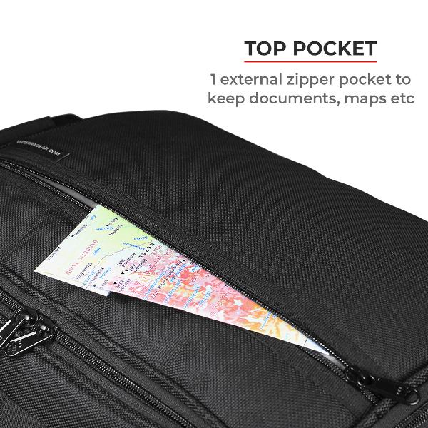 Viaterra Claw Universal Motorcycle Tailbag (Orange)