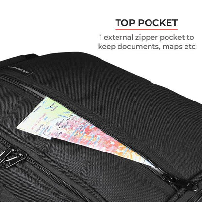 Viaterra Claw Universal Motorcycle Tailbag (Orange)