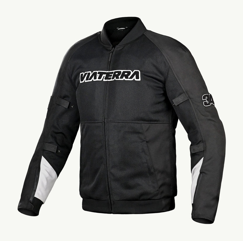 Viaterra Cooper Urban Bomber Mesh Riding Jacket (Orca)