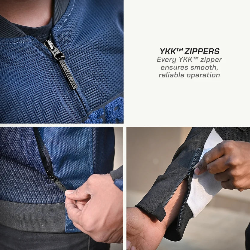 Viaterra Cooper Urban Bomber Mesh Riding Jacket (Orca)