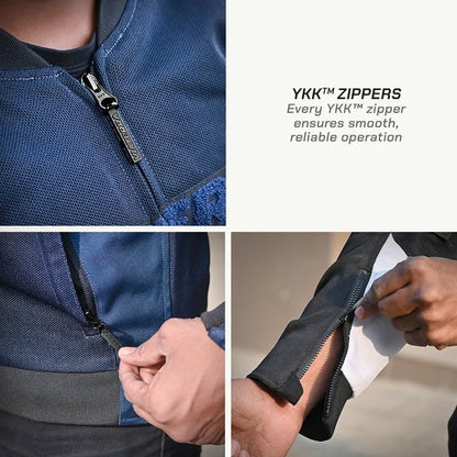 Viaterra Cooper Urban Bomber Mesh Riding Jacket (Orca)