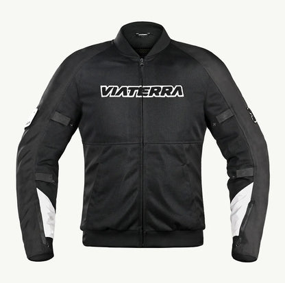 Viaterra Cooper Urban Bomber Mesh Riding Jacket (Orca)