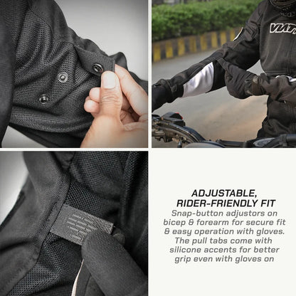Viaterra Cooper Urban Bomber Mesh Riding Jacket (Orca)