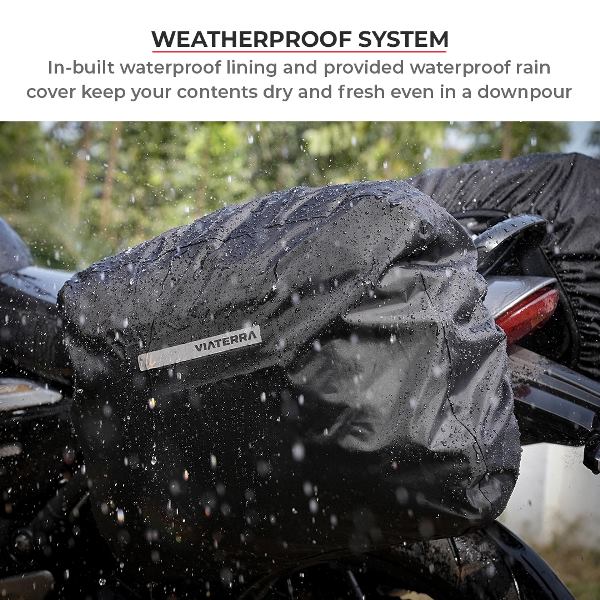 Viaterra Downtown Saddlebags Without Saddle Racks