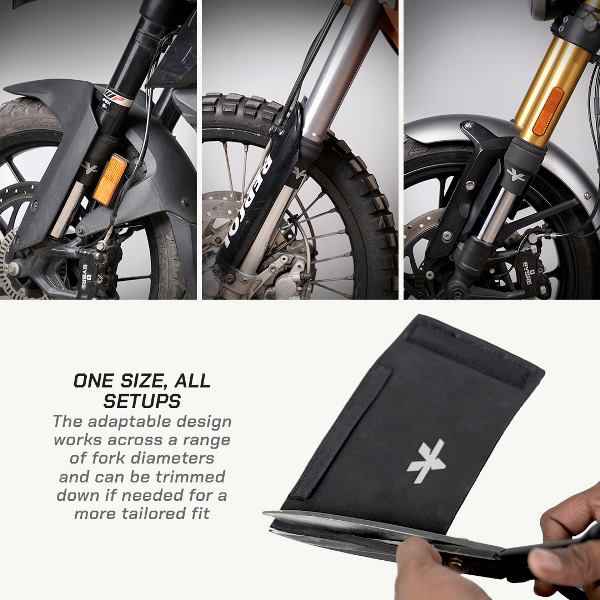 Viaterra Front Fork Sleeves (Black)
