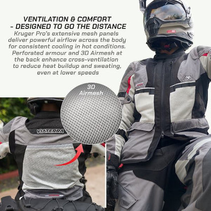 Viaterra Kruger Pro Touring Jacket (Black)