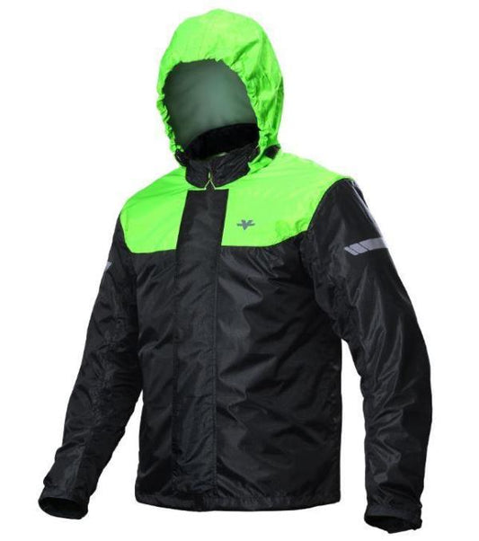 Viaterra M200 Rain Jacket – Pro (Black/Green)