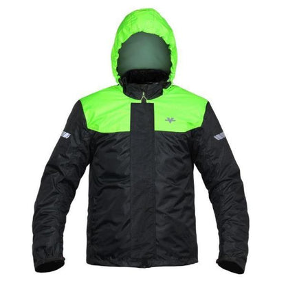 Viaterra M200 Rain Jacket – Pro (Black/Green)