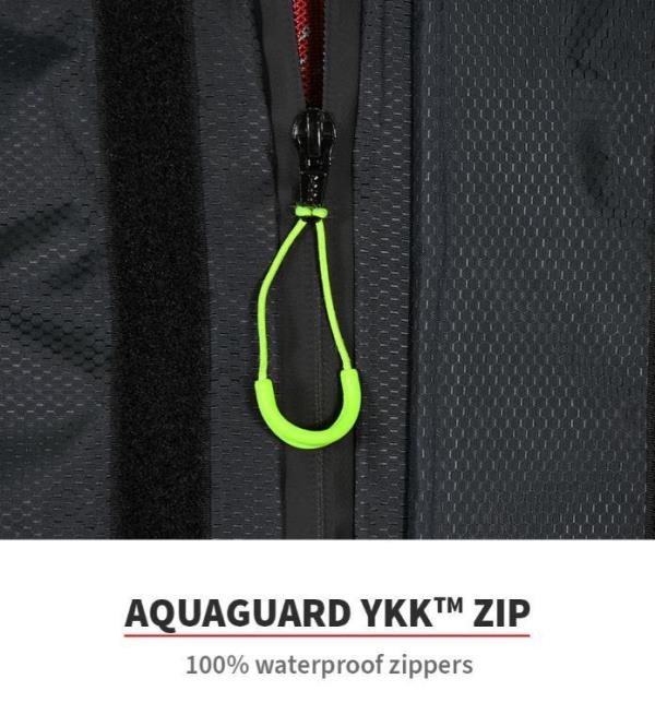 Viaterra M200 Rain Jacket – Pro (Black/Green)