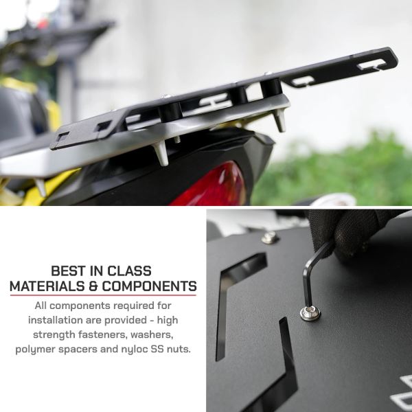 Viaterra Quick Mount Rear Rack Suzuki V-Strom SX