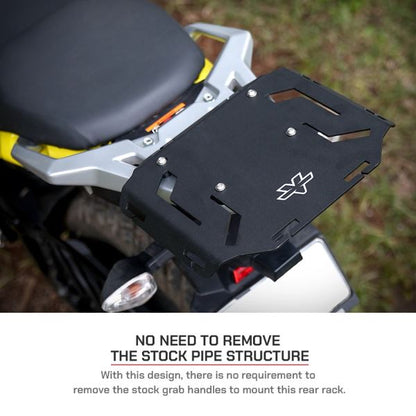 Viaterra Quick Mount Rear Rack Suzuki V-Strom SX