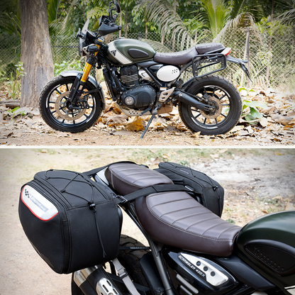 Viaterra Saddlebag Rack For Triumph Scrambler 400