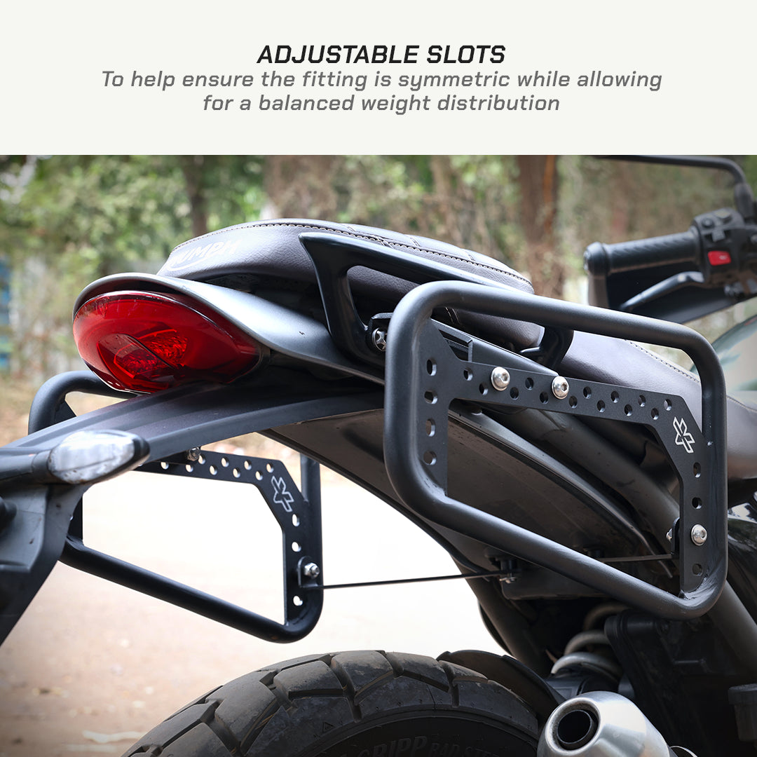 Viaterra Saddlebag Rack For Triumph Scrambler 400