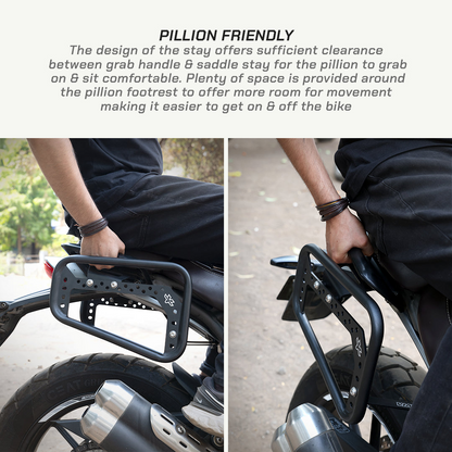 Viaterra Saddlebag Rack For Triumph Scrambler 400