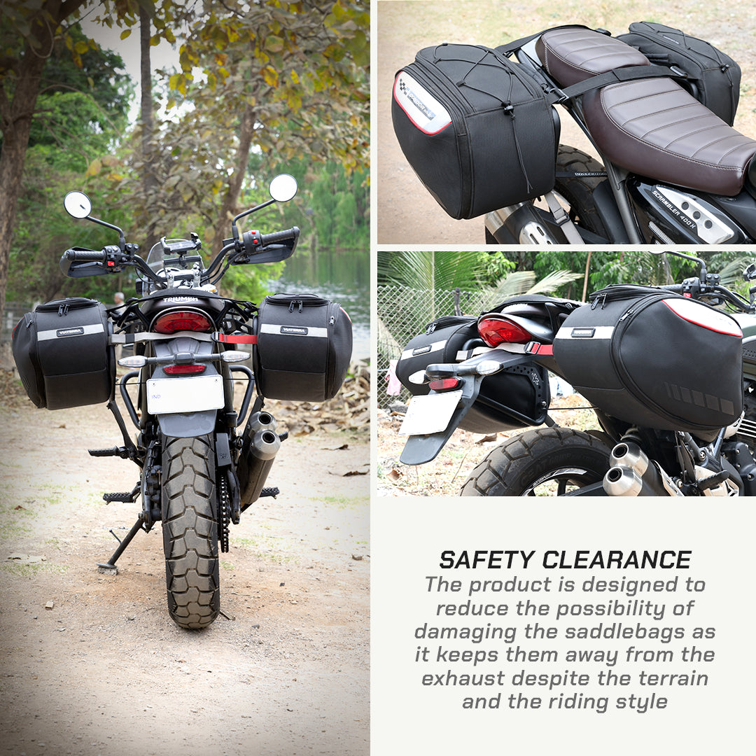 Viaterra Saddlebag Rack For Triumph Scrambler 400