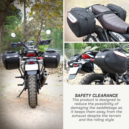 Viaterra Saddlebag Rack For Triumph Scrambler 400