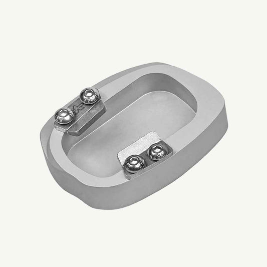 Viaterra Sidestand Shoe For Royal Enfield Bear 650 (Silver)