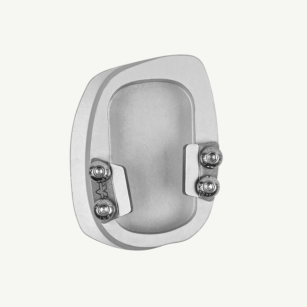 Viaterra Sidestand Shoe For Royal Enfield Bear 650 (Silver)