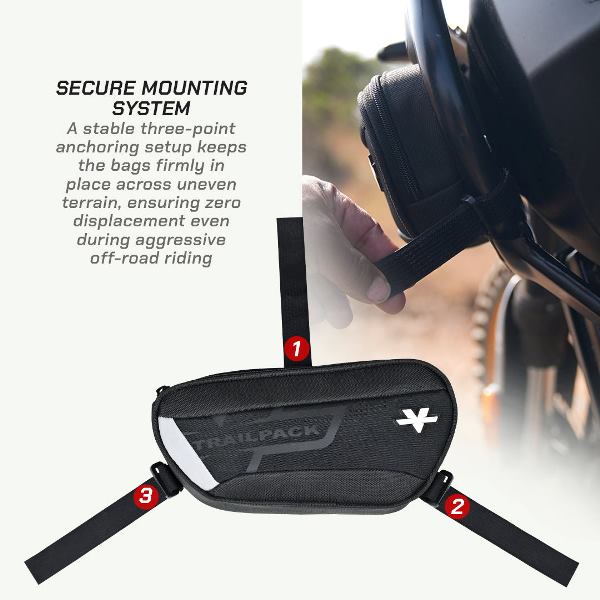 Viaterra Trailpack Lite For Royal Enfield Himalayan 450 (Black)