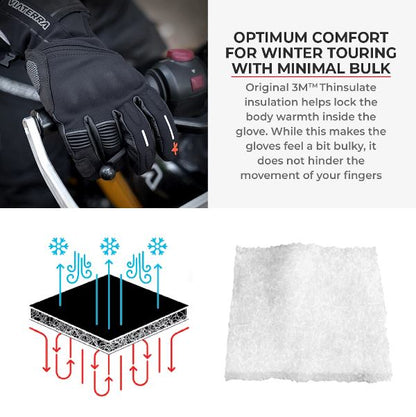 Viaterra Tundra V3 Waterproof/ Winter Motorcycle Gloves