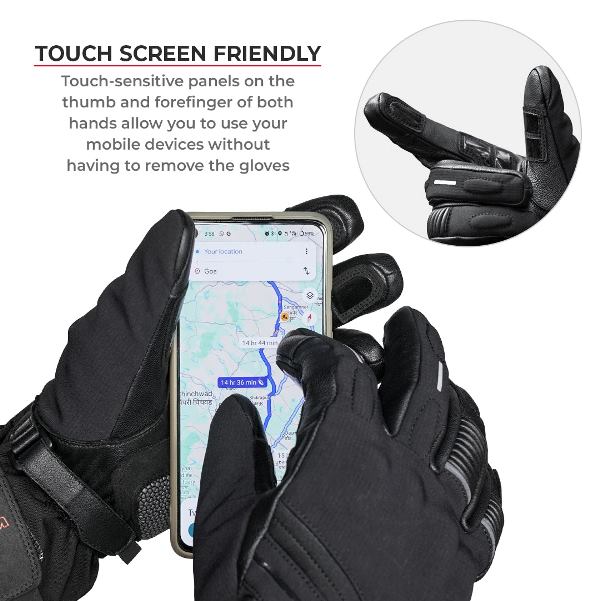 Viaterra Tundra V3 Waterproof/ Winter Motorcycle Gloves