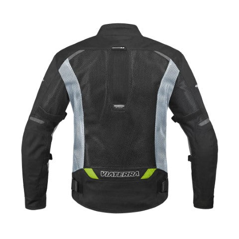 Viaterra Miller Urban Mesh Motorcycle Riding Jacket - Green - Riders Junction