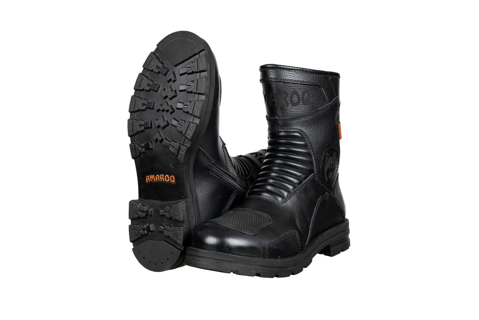 AMAROQ Viktor Motorcycle Riding Boots – Black