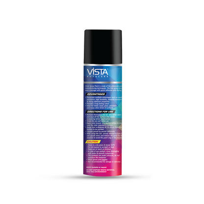 Vista Spray Paint Black Glossy 400 ML