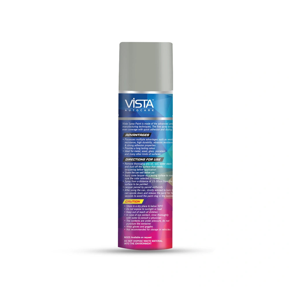 Vista Spray Paint Bright Chrome 400 ML