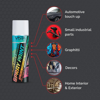 Vista Spray Paint White 400 ML