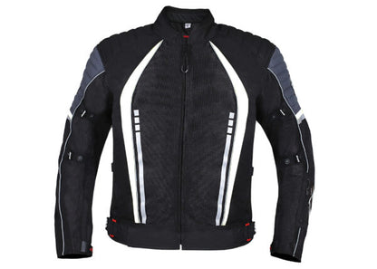 Voyager Jacket White - Biking Brotherhood - Riders Junction