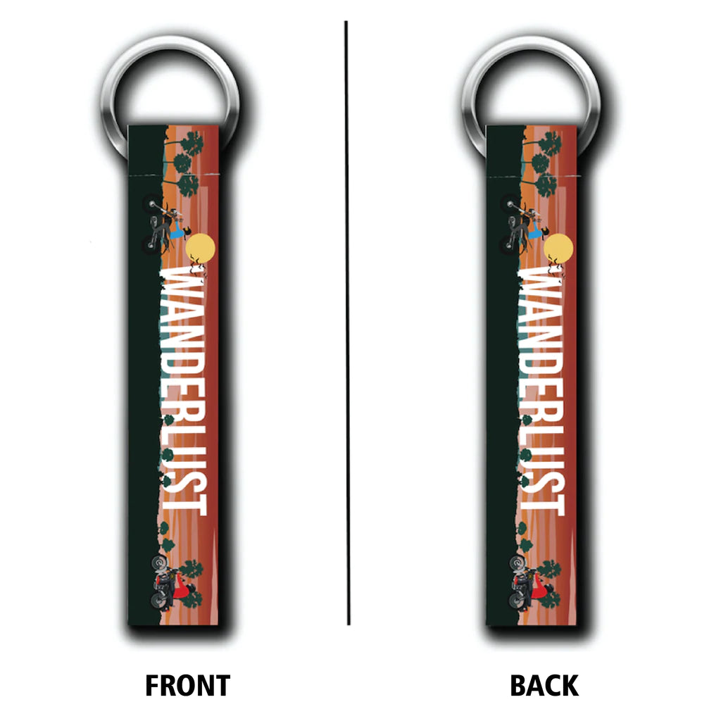 Wanderlust KeyTag - Wander Looms - Riders Junction