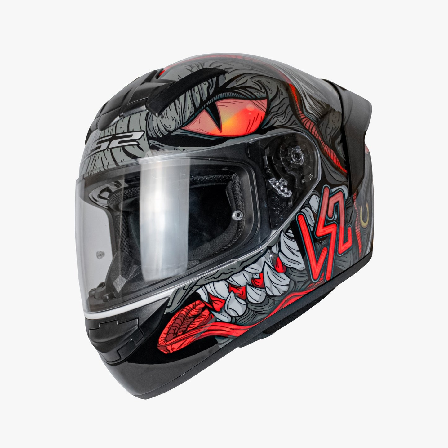 LS2 FF352 Rookie Fizzle Matt Black Red - Helmet