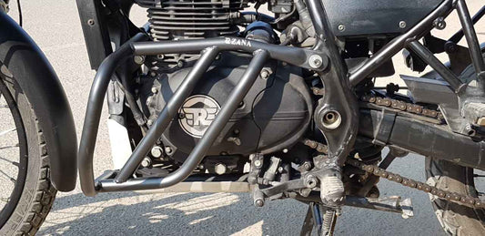 Engine Frame Texture Matt Black For Himalayan BS-3/4/6 (2016-2021)- ZANA - ZI-5040