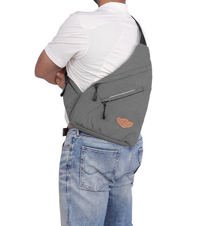 Wing Crossbody Sling Bag (Olive Green)