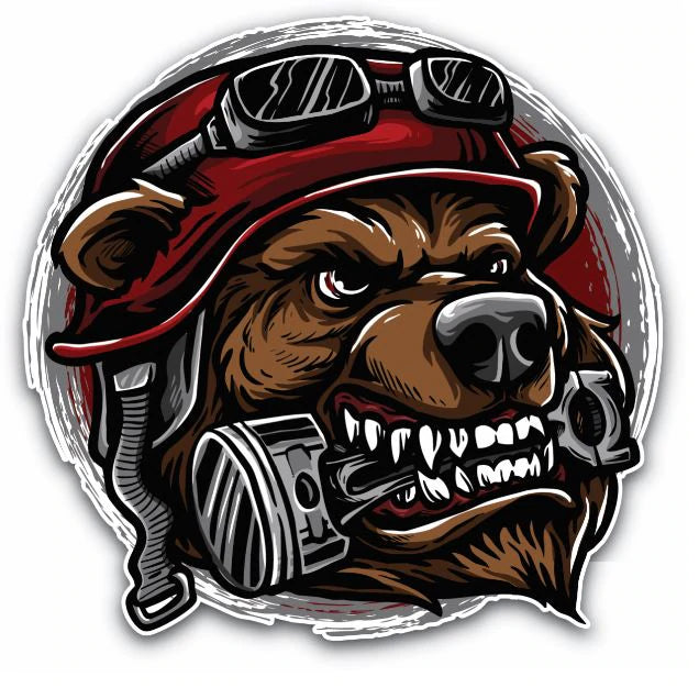 Wolf Rider Sticker - Wander Looms - Riders Junction