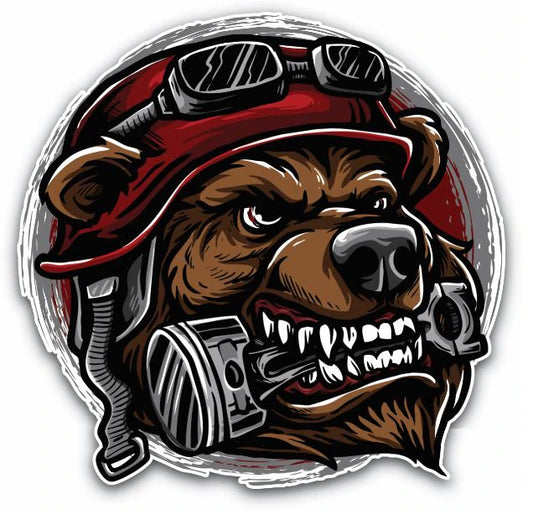 Wolf Rider Sticker - Wander Looms - Riders Junction