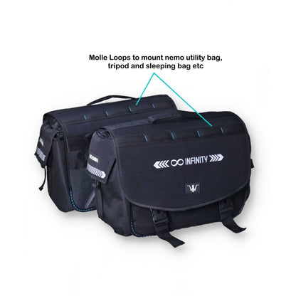 Wroom Infinity 2.0 Waterproof Saddlebag (70 litres) - Riders Junction