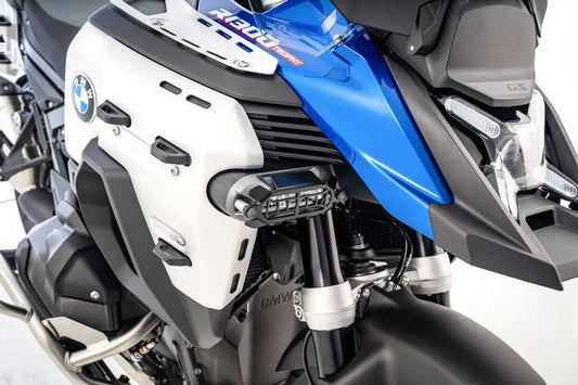 Wunderlich-Auxiliary light Grille For BMW R 1300 GSA protection (Black)-13263-002