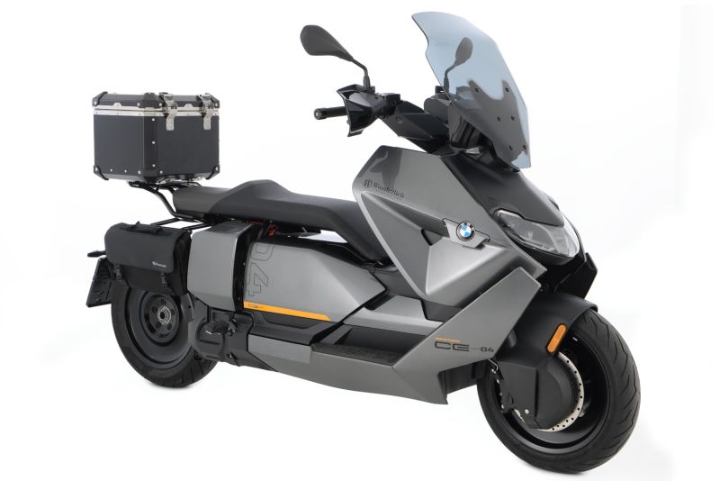 Wunderlich BMW CE 04 Ergonomics - Windshield Marathon - Smoked Grey - 42004-002